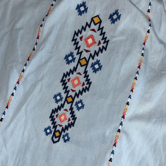 NWOT kid’s Lucky Brand embroidered fade dress XL - Picture 9 of 10